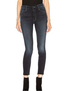 Mother Denim High Waisted Looker Ankle Fray Jeans Women’s 26 Last Call